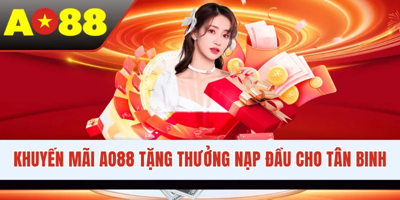 Khuyến mãi AO88 tặng thưởng nạp đầu cho tân binh